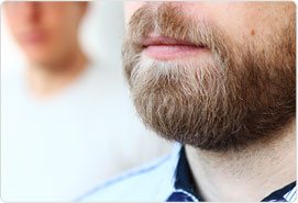 Facial hair transplantation treatment